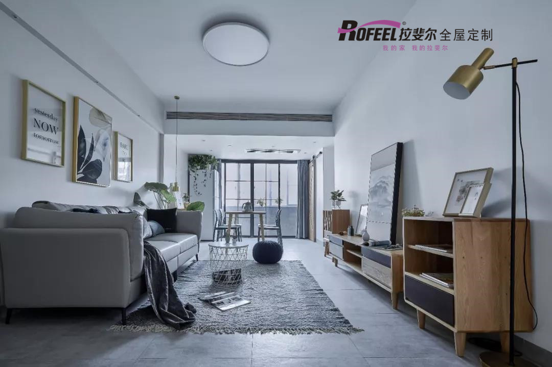 老破小改宜家風(fēng)三居室，簡潔雅致，為設(shè)計(jì)師點(diǎn)贊！