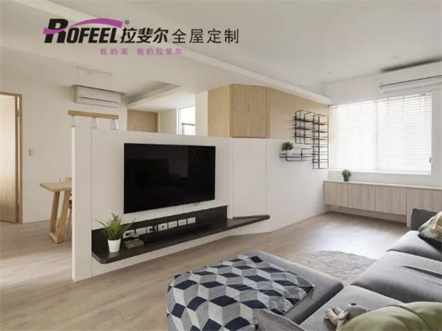 拉斐爾全屋定制|你知道嗎？現(xiàn)在流行“半墻主義”！