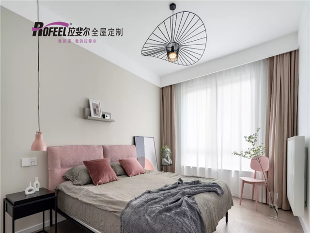 拉斐爾全屋定制|89㎡小清新居室，用色彩點(diǎn)亮生活！